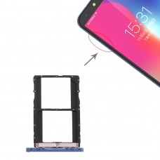 SIM Card Tray + SIM Card Tray for Tecno WX4 Pro (Blue) 