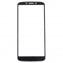 Front Screen Outer Glass Lens for Motorola Moto G6 Play(Black)