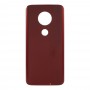 Couverture arrière de la batterie pour Motorola Moto G7 Plus (rouge)
