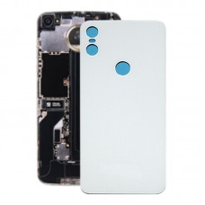 Couverture arrière de la batterie pour Motorola One (P30 Play) (Blanc)