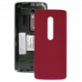 Батерия Задна покривка за Motorola Moto X Play XT1561 XT1562 (червено)