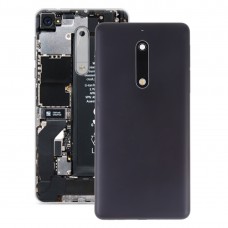 Couverture arrière de la batterie avec lentille de caméra et touches latérales pour Nokia 5 (noir)