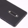 Batterie-rückseitige Abdeckung mit Kameraobjektiv und Seitentasten für Nokia 5 (schwarz)