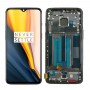AMOLED Material LCD Screen and Digitizer Full Assembly with Frame for OnePlus 7(Grey)