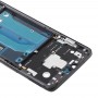 Przednia obudowa ramki LCD Płytka bezelowa z przyciskami bocznych dla OnePlus 6 (Jet Black)