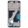 Передний Корпус ЖК Рама ободок Тарелка для OnePlus 5Т (черный)