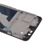 Передний Корпус ЖК Рама ободок Тарелка для OnePlus 5Т (черный)