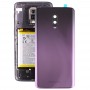 Batería Original cubierta trasera con lente de la cámara para OnePlus 6T (púrpura)