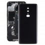 Superficie liscia copertura posteriore della batteria per OnePlus 6 (nero)