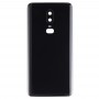 OnePlus 6のための滑らかな表面のバッテリーバックカバー（ブラック）