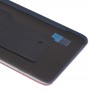 De superficie lisa de la batería cubierta trasera para OnePlus 6 (rojo)