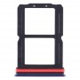 Vassoio SIM vassoio di carta + SIM per OnePlus 7 (blu)
