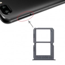 OnePlus 5T A5010のための灰色のSIMカードトレイ+ SIMカードトレイ