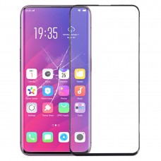 Front Screen Outer Glass Lens for OPPO Find X (Black)