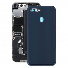 Batteri Back Cover + Mellanramen Bezel Plate för Oppo A7 (Blå)