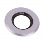 10 PCS объектива камеры Обложка для OPPO A83 / A1 (серебро)
