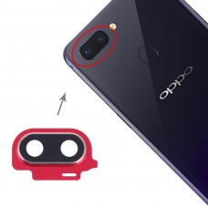 Kamerans linsskydd för Oppo R15 (röd)