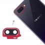 Cache de l'objectif de caméra pour Oppo R15 (rouge)