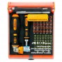 JAKEMY JM-6113 73 en 1 sistema de herramienta del hogar del destornillador de reparación de hardware