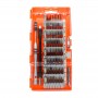 Tournevis de précision en acier de 60 en 1 S2 Kit d'outils de réparation de bits (Orange)