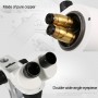 Mobiltelefon reparationskretskortsvetsning Förstoringsglas Binokulär HD 7-45 gånger Kontinuerligt zoommikroskop