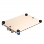Kaisi K-1211 Metall-Leiterplatten-Halter Jig Fixture Work Station für iPhone Samsung Circuit Board Repair Tools (Gold)