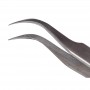 BEST BST-15L Brushed stainless steel tweezers