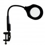 BEST Adjustable Desk Magnifier Lamp LED Light Magnifying Glass (Voltage 220V)
