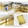 BST-001C Rostfritt Stål Kretskort Lödning Desoldering PCB Reparation Hållare Fixtures Mobiltelefon Reparationsverktyg (Guld)