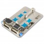 BEST-001D Rozsdamentes acél áramköri kártya Forrasztó felajánlító PCB Repair Holder Fixtures Mobiltelefon javító eszköz
