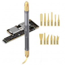 Qianli 009 Multifunctioal процессор IC Клея для снятия ножа тонкого лезвия материнских плат BGA Чип Клей Нож для чистки 