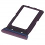 Bandeja de tarjeta SIM + bandeja de tarjeta SIM para Vivo NEX doble pantalla (púrpura)