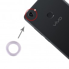 10 PCS Camera Lens Cover for Vivo Y73(Silver) 