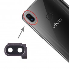 Cubierta de la lente de la cámara para Vivo X21i (Negro)
