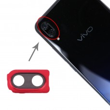 Fényképezőgép lencse fedél a vivo x23-hoz (piros)