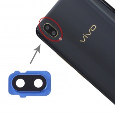 Капак на обектива на камерата за Vivo X21 (син)