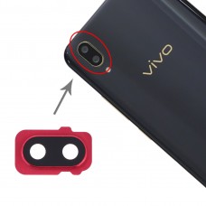 Объектив камеры Крышка для Vivo X21 (красный)