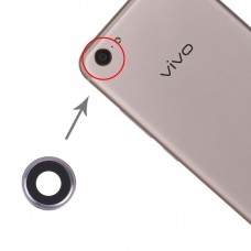 კამერა ობიექტივი საფარი Vivo X9 Plus (ვერცხლისფერი)