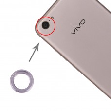 Капак на обектива на камерата за Vivo X9 (сребро)