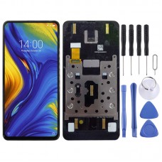 LCD Screen and Digitizer Full Assembly with Frame for Xiaomi Mi Mix 3 (Black)