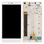 Schermo LCD e Digitizer Assemblea completa con telaio per Xiaomi redmi Nota 4 (Bianco)