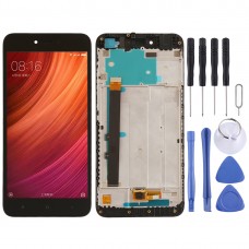 LCD Screen and Digitizer Full Assembly with Frame for Xiaomi Redmi Note 5A(Black)