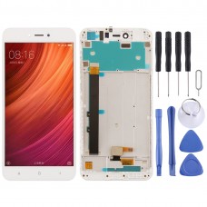 LCD Screen and Digitizer Full Assembly with Frame for Xiaomi Redmi Note 5A(White)