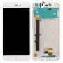 LCD-skärm och digitizer Fullständig montering med ram för Xiaomi RedMi Not 5A (vit)