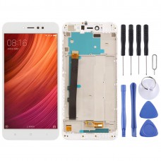 LCD Screen and Digitizer Full Assembly with Frame for Xiaomi Redmi Note 5A Prime / Remdi Y1(White)