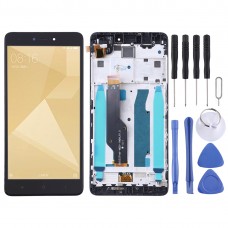 LCD Screen and Digitizer Full Assembly with Frame for Xiaomi Redmi Note 4X(Black)