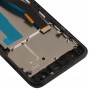 מסך LCD ו Digitizer מלא עצרת עם מסגרת עבור Xiaomi Mi 6 (שחור)
