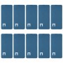 10 PCS Front Housing Adhesive for Xiaomi Redmi Note 6 Pro