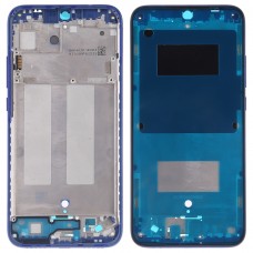 შუა ჩარჩო Bezel Plate ერთად გვერდითი ღილაკები Xiaomi Redmi 7 (ლურჯი)