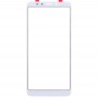 Přední obrazovka vnější skleněná čočka pro Xiaomi Redmi 5 (bílá)